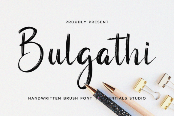 Bulgathi – A Modern Brush Script Font Worth Trying