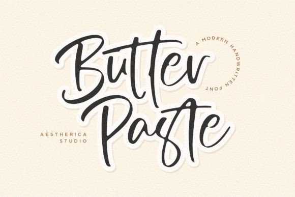 Butter Paste: The Handwritten Font Your Designs Need