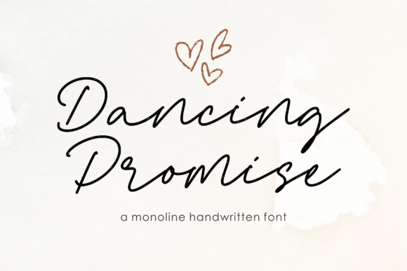 Dancing Promise — A Handwritten Font That Speaks Elegance