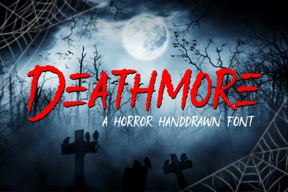 Deathmore Font: A Bold Choice for Dark Designs