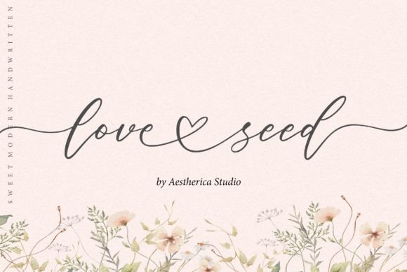 Love Seed Font — A Creative Typeface Worth Exploring