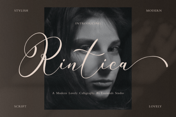 Rintica Script Font Brings Elegance to Every Design